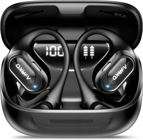 Słuchawki bezprzewodowe Bluetooth open ear z mikrofonem wodoodporne 48h