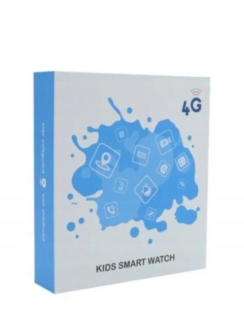 Smartwatch dla dzieci JG Smart niebieski GPS 4G LTE