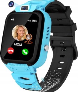 Smartwatch dla dzieci czarno niebieski