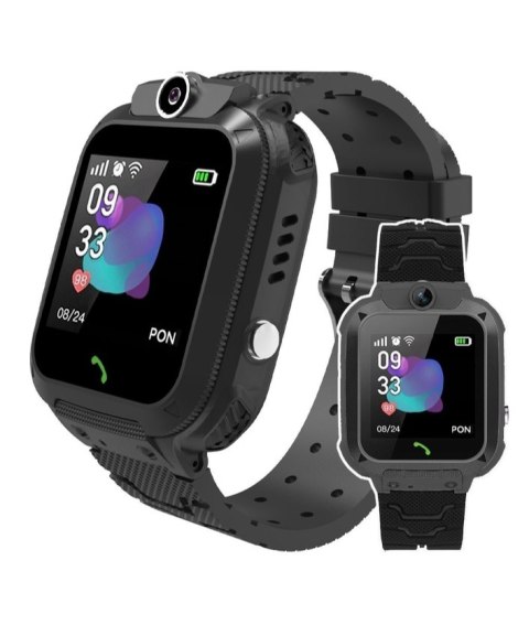 Smartwatch dla dzieci czarny