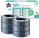 Zestaw wkładów do kosza Tommee Tippee Sangenic Simplee 6 szt.