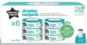 Zestaw wkładów do kosza Tommee Tippee Sangenic Simplee 6 szt.