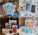 100 SZT HOLOGRAFICZNYCH TOREBEK MYLAR Z PRZEZROCZYSTYM OKIENKIEM DO KUCHNI